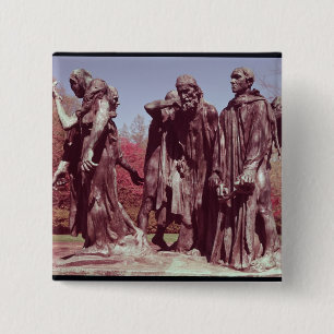 Bóton Quadrado 5.08cm Os Burghers de Calais