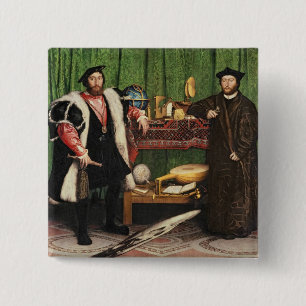 Bóton Quadrado 5.08cm Os embaixadores, 1533
