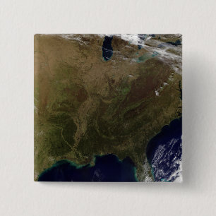 Bóton Quadrado 5.08cm Os Estados Unidos orientais 3