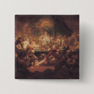 Bóton Quadrado 5.08cm Os Freemasons do macaco