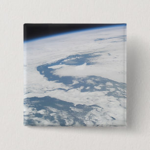 Bóton Quadrado 5.08cm Os iceberg velhos de cinco anos aproximam Geórgia