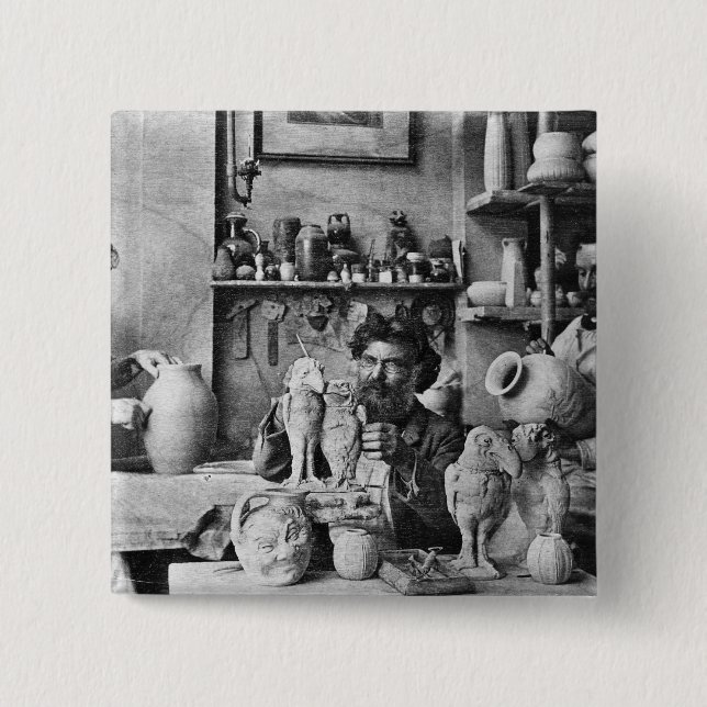 Bóton Quadrado 5.08cm Os irmãos de Martin (Frente)