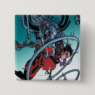 Bóton Quadrado 5.08cm Os Novos 52 - Superboy #1