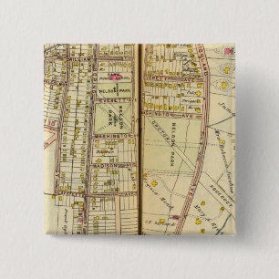 Bóton Quadrado 5.08cm Ossining, Nova York