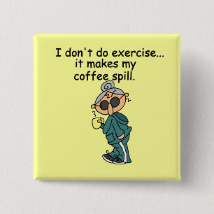 Bóton Quadrado 5.08cm Outra Razão Para Não Exercer