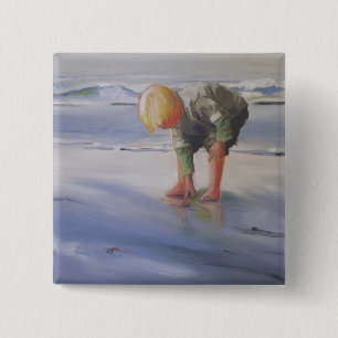 Bóton Quadrado 5.08cm Outra Shell de Excelente