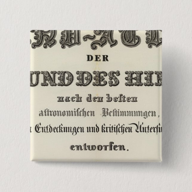 Bóton Quadrado 5.08cm Página de Título de HandAtlas (Frente)