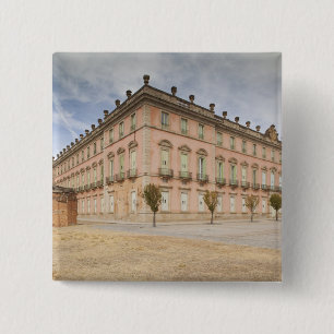 Bóton Quadrado 5.08cm Palácio Real de Riofrio
