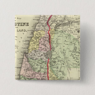 Bóton Quadrado 5.08cm Palestina, Jerusalém 2