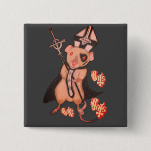 Bóton Quadrado 5.08cm Papa Emerattus 2