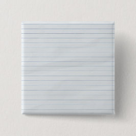 Bóton Quadrado 5.08cm Papel ligado