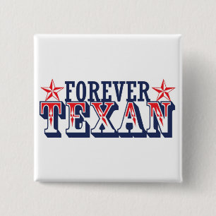 Bóton Quadrado 5.08cm Para sempre Texan