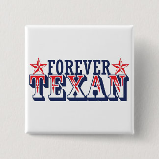 Bóton Quadrado 5.08cm Para sempre Texan