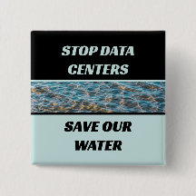 Pare Data Centers Salve Nossa Água Fotografia