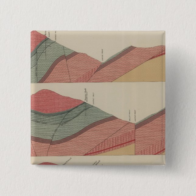 Bóton Quadrado 5.08cm Parque de Turismo (Frente)