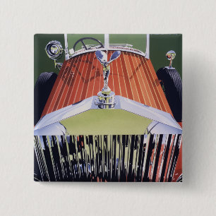 Bóton Quadrado 5.08cm Parte alta