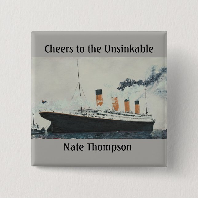 BÓTON QUADRADO 5.08CM PARTE TITÂNICA (Frente)