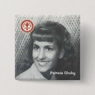 Bóton Quadrado 5.08cm Patricia Choby