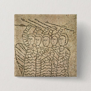 Bóton Quadrado 5.08cm Pavimento de St John o evangelista
