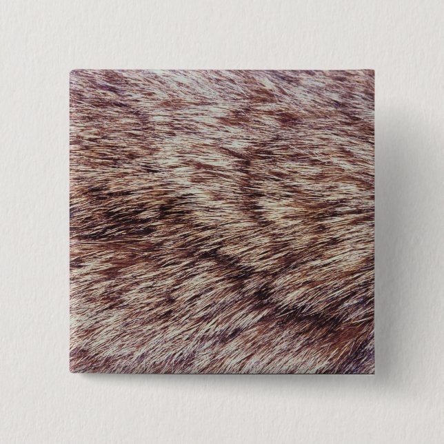 Bóton Quadrado 5.08cm pelo Lynx (Frente)