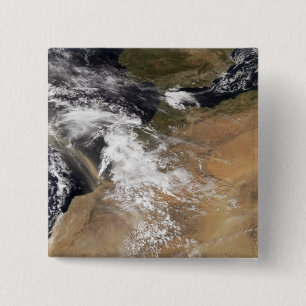 Bóton Quadrado 5.08cm Penas da poeira fora da costa marroquina