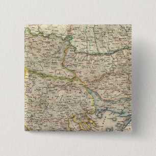 Bóton Quadrado 5.08cm Península dos Balcãs, Turquia 2