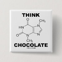Pensar Chocolate (Química Molécula de Teobromina)