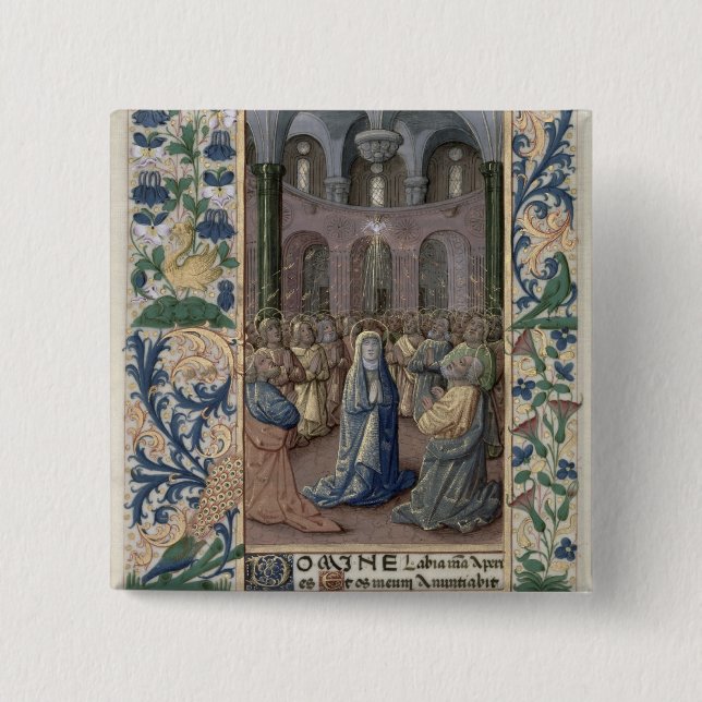 Bóton Quadrado 5.08cm Pentecost (Frente)