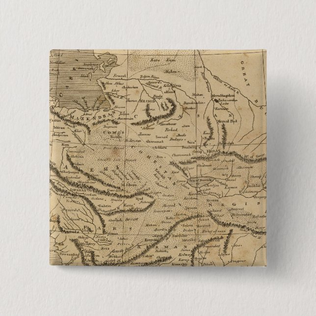 Bóton Quadrado 5.08cm Pérsia 5 (Frente)