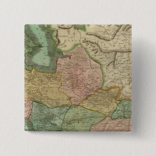 Bóton Quadrado 5.08cm Pérsia 8