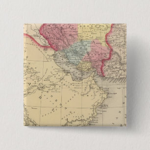 Bóton Quadrado 5.08cm Pérsia, Arábia Saudita 2