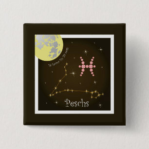 Bóton Quadrado 5.08cm Peschs 19 20 mars Button favrer fin