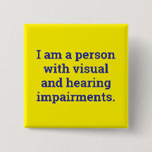 pessoa com deficiência visual e auditiva