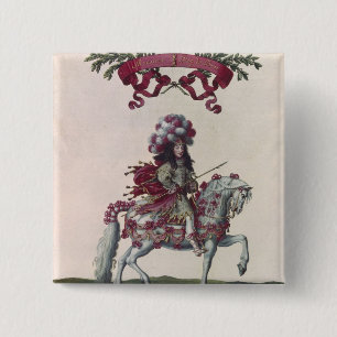 Bóton Quadrado 5.08cm Philippe mim duque de Orleans