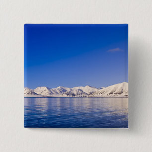 Bóton Quadrado 5.08cm Picos nevados Woodfjord Svalbard