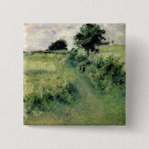 Bóton Quadrado 5.08cm Pierre um Renoir o Molhar-lugar