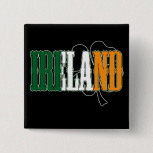 BÓTON QUADRADO 5.08CM PIN DE IRELAND