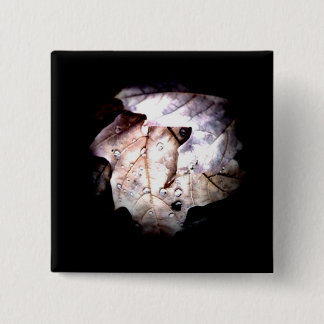 Bóton Quadrado 5.08cm Pingos de chuva do outono 1 botão