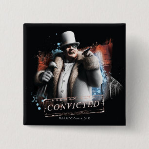 Bóton Quadrado 5.08cm Pinguim - Condenado