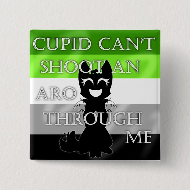 Bóton Quadrado 5.08cm Pino de Aro Híbrido (Frente)