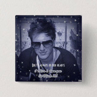 Bóton Quadrado 5.08cm Pino de Sensibilização Epidêmica com Drogas