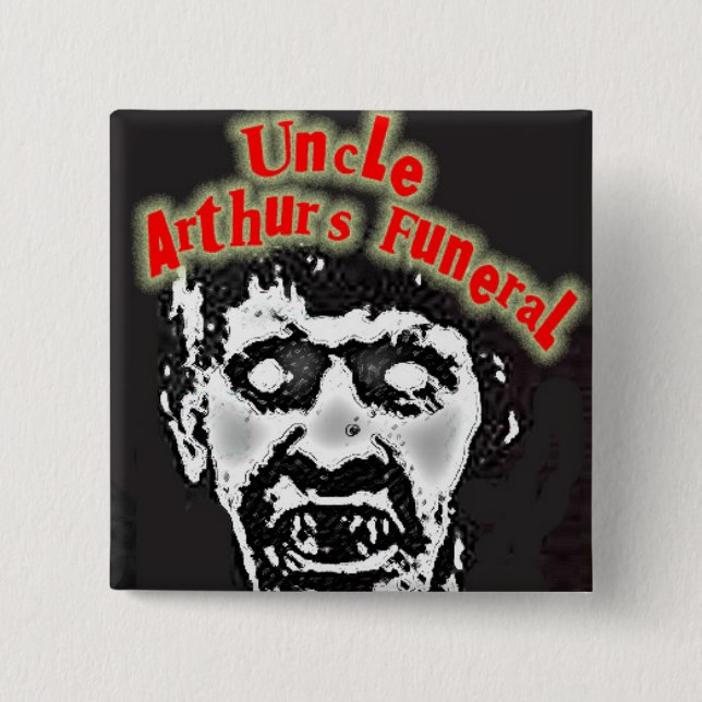 Bóton Quadrado 5.08cm Pino do zombi (Frente)