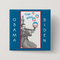 Pino engraçado de Obama Biden