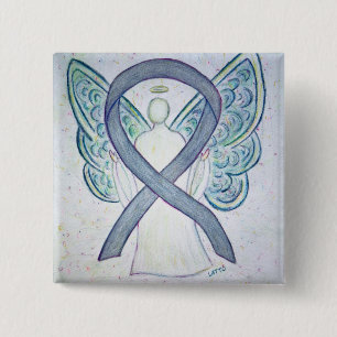 Bóton Quadrado 5.08cm Pinos de Arte Personalizados da Faixa de Sensibili