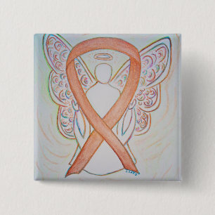 Bóton Quadrado 5.08cm Pinos de Arte Personalizados da Faixa de Sensibili