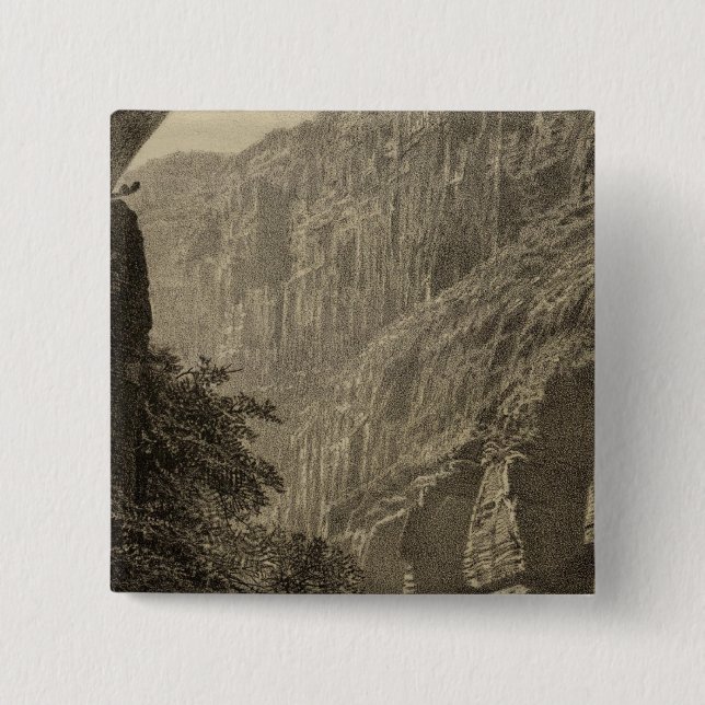 Bóton Quadrado 5.08cm Piscina de Drill, Kanab Canyon (Frente)