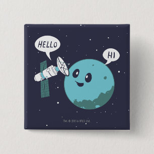 Bóton Quadrado 5.08cm Planeta