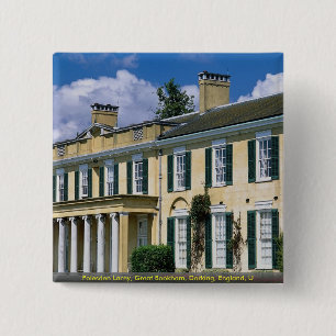 Bóton Quadrado 5.08cm Polesden Lacey, grande Bookham, Dorking,