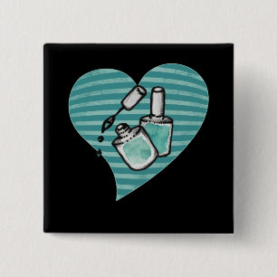 Bóton Quadrado 5.08cm Polo de prego de palha