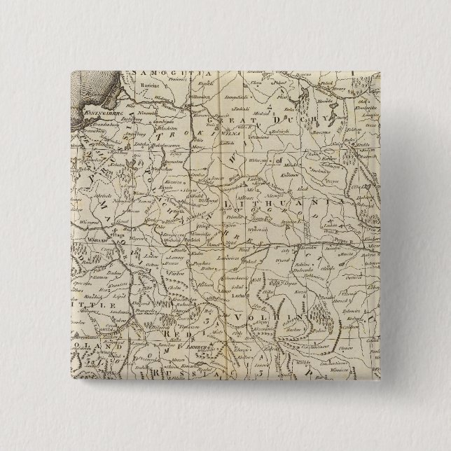 Bóton Quadrado 5.08cm Polônia 9 (Frente)
